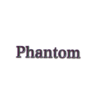 Phantom  .（個別スタンプ：40）