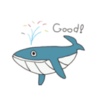 お魚で気持ちを【修正版】（個別スタンプ：9）