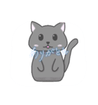 手描きねこたん（個別スタンプ：4）