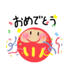 プラカードだるまりん（個別スタンプ：12）