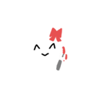 圧がすごい顔文字（個別スタンプ：17）
