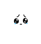 圧がすごい顔文字（個別スタンプ：21）
