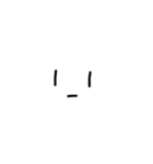 圧がすごい顔文字（個別スタンプ：22）