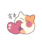 まんまるゆるにゃんこ（個別スタンプ：16）
