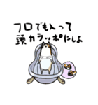 目が死んでいる猫が励ます（個別スタンプ：12）