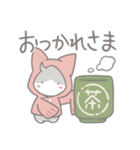 日常で使える♪パーカーねこのスタンプ（個別スタンプ：19）