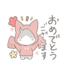 日常で使える♪パーカーねこのスタンプ（個別スタンプ：27）