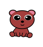 クマの笑顔2（個別スタンプ：5）