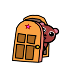 クマの笑顔2（個別スタンプ：8）