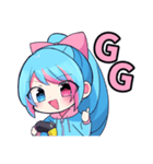あみりちゃんパーカーバージョン第2弾（個別スタンプ：7）
