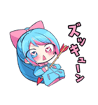 あみりちゃんパーカーバージョン第2弾（個別スタンプ：9）