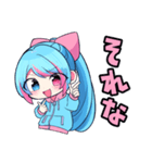 あみりちゃんパーカーバージョン第2弾（個別スタンプ：24）