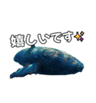 ⚫シロナガスクジラで敬語（個別スタンプ：29）