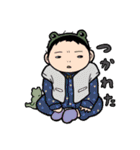 みどりとむらさき（個別スタンプ：1）