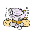 みどりとむらさき（個別スタンプ：9）