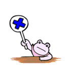 みどりとむらさき（個別スタンプ：10）