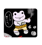 みどりとむらさき（個別スタンプ：13）