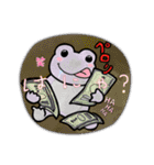 みどりとむらさき（個別スタンプ：16）