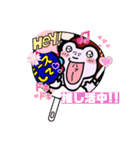 みどりとむらさき（個別スタンプ：32）