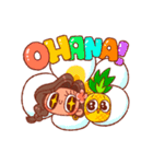 Kawaii Hawaiiゆるかわスタンプ（個別スタンプ：40）