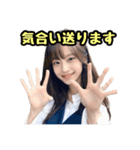 AI画像らしさ残る美女画像で日常スタンプ（個別スタンプ：39）
