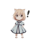 パピーラブ：可愛い犬耳少女（個別スタンプ：11）