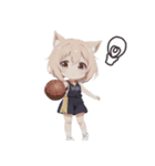 パピーラブ：可愛い犬耳少女（個別スタンプ：15）