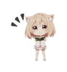 パピーラブ：可愛い犬耳少女（個別スタンプ：26）
