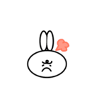 白いうさぎ！！【だるだるリアクション】（個別スタンプ：12）