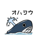 無表情シリーズ・海（個別スタンプ：14）