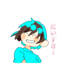 個性豊かな挨拶ちゃん（個別スタンプ：3）