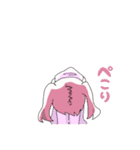 個性豊かな挨拶ちゃん（個別スタンプ：5）