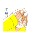 個性豊かな挨拶ちゃん（個別スタンプ：6）