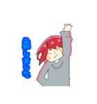個性豊かな挨拶ちゃん（個別スタンプ：10）