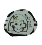 女の子挨拶スタンプ（個別スタンプ：5）