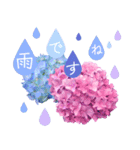 飛び出す♡大人の気遣い敬語〜紫陽花〜（個別スタンプ：17）