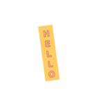 ちょっとした返信❣️(あいさつ)（個別スタンプ：4）