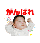 ハスキーと赤ちゃん（個別スタンプ：4）