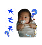 ハスキーと赤ちゃん（個別スタンプ：7）