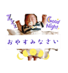 ハスキーと赤ちゃん（個別スタンプ：15）