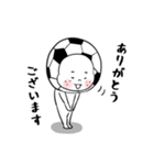 サッカー大好き サカオくんスタンプ（個別スタンプ：5）