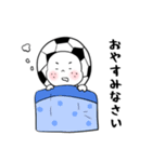 サッカー大好き サカオくんスタンプ（個別スタンプ：21）