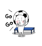 サッカー大好き サカオくんスタンプ（個別スタンプ：25）