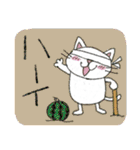 Juns 猫の夏の毎日（個別スタンプ：18）