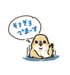 ジリスちゃんフキダシLINEスタンプ（個別スタンプ：15）