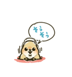 ジリスちゃんフキダシLINEスタンプ（個別スタンプ：25）