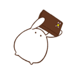 [LINEスタンプ] しろうさ、感謝を伝える