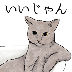 [LINEスタンプ] ものづくりで保護ネコ支援 aoneco