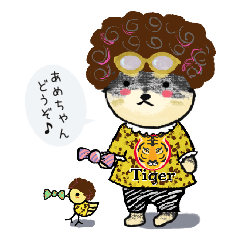 [LINEスタンプ] おしゃれ番長リンちゃん体調気遣いスタンプ