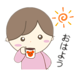 [LINEスタンプ] 水色さんとピンクさん